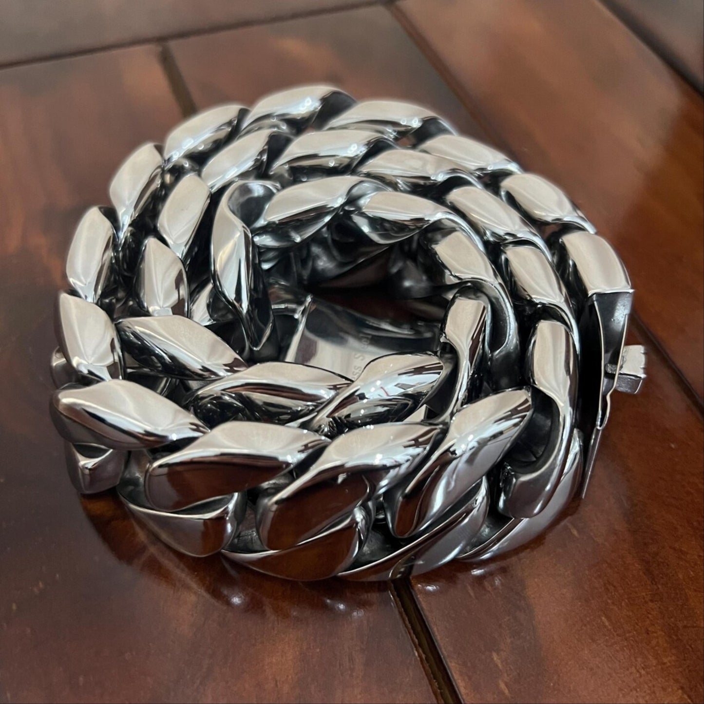 heavy duty necklace - big 925 silver necklace - gift necklace