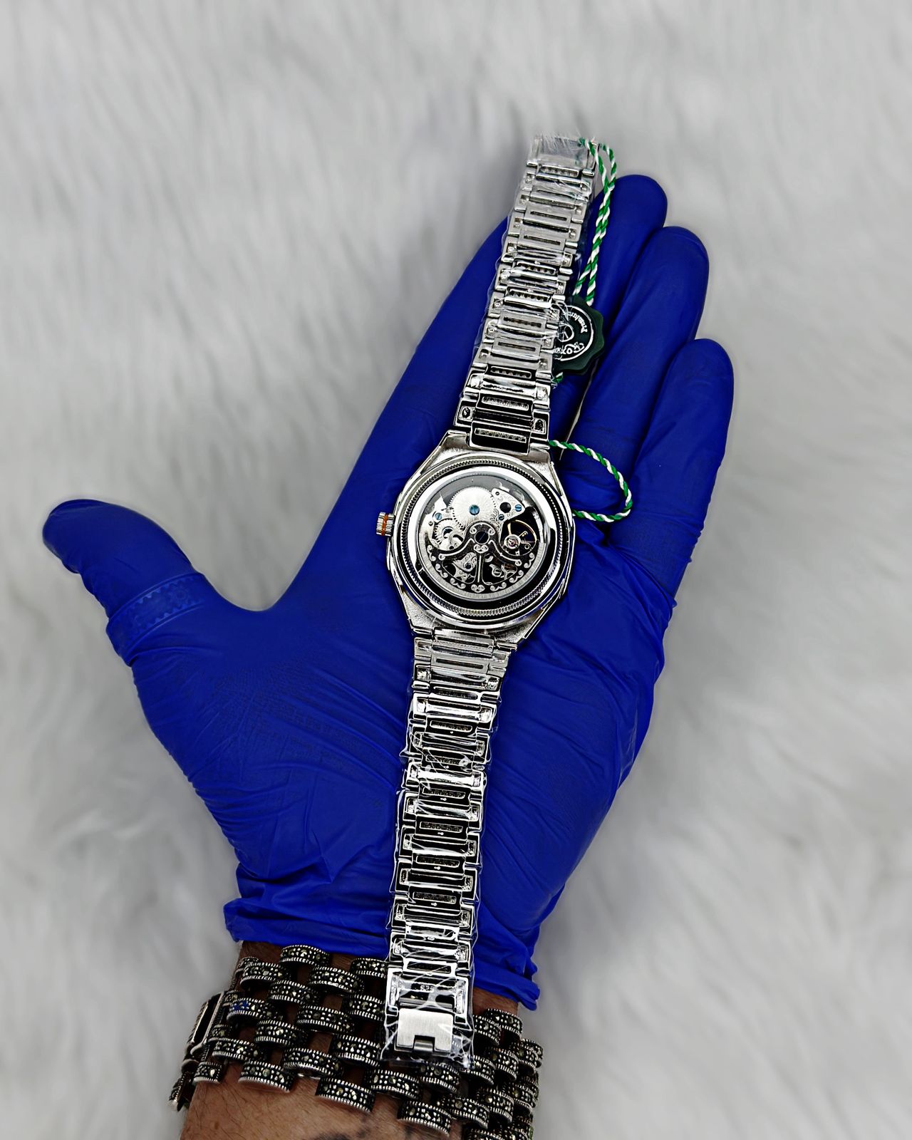 925 Silver Heavy Watch Men