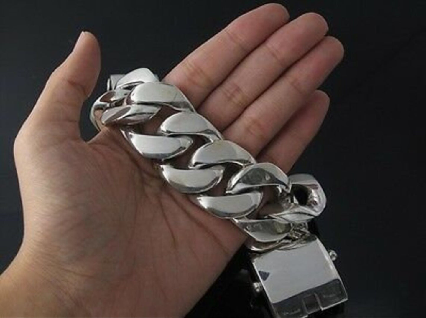 Heavy Silver Bracelet 300 Gr