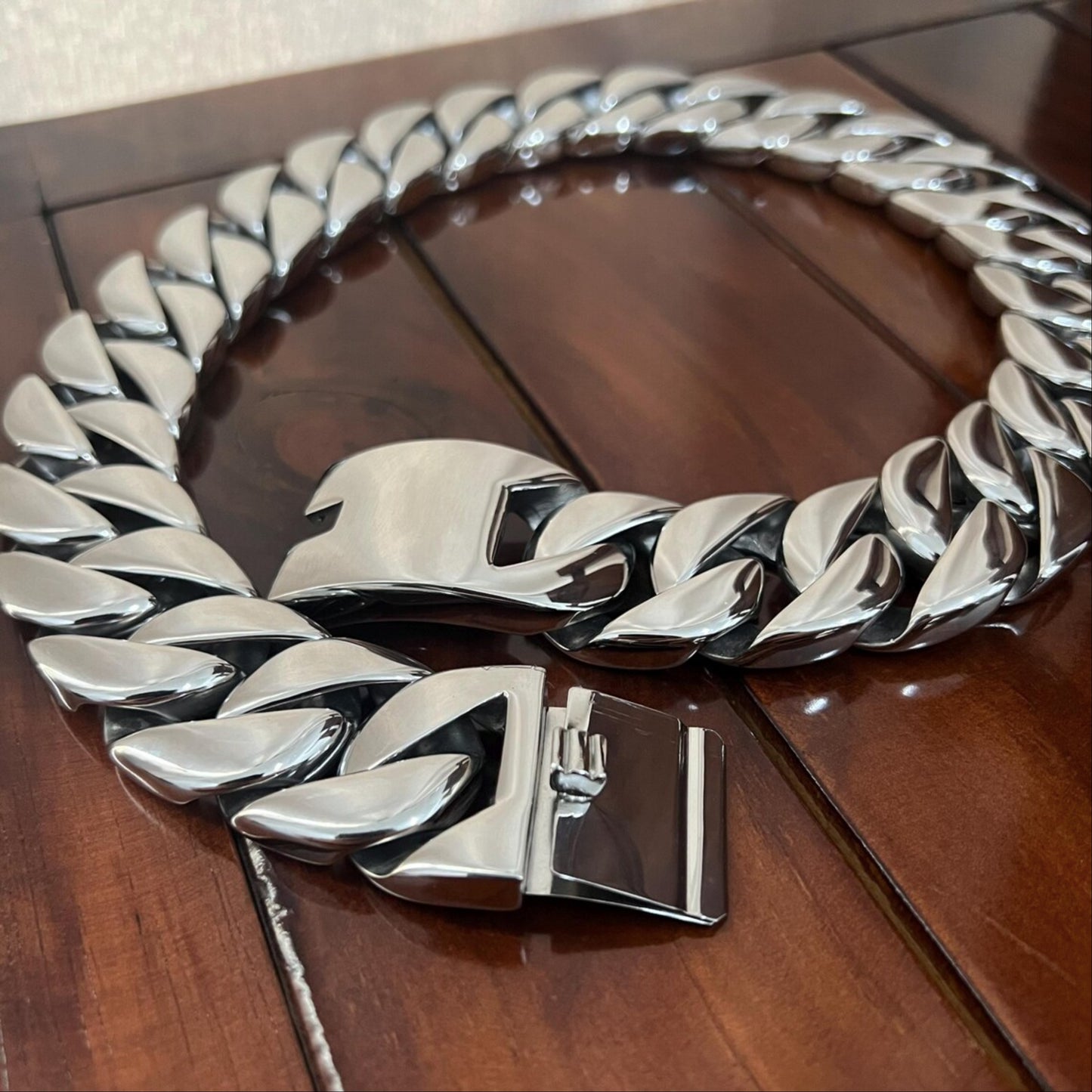 heavy duty necklace - big 925 silver necklace - gift necklace