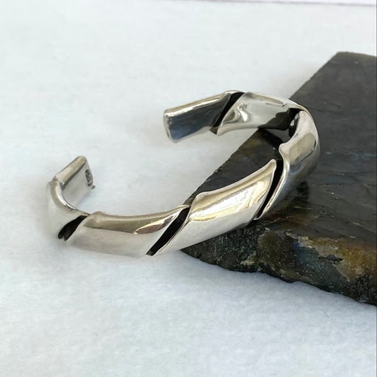 Men's Skelton Bone Cuff Bracelet