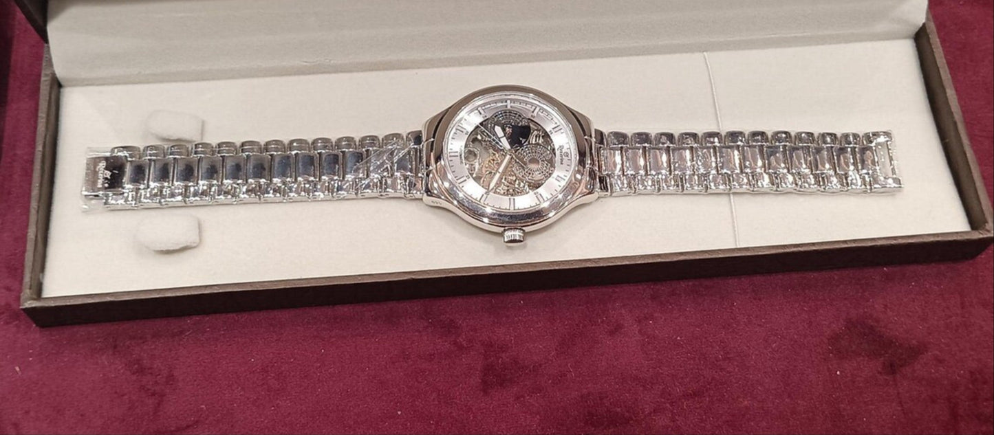 Mens 925 Sterling Silver Watch -Gift For Him