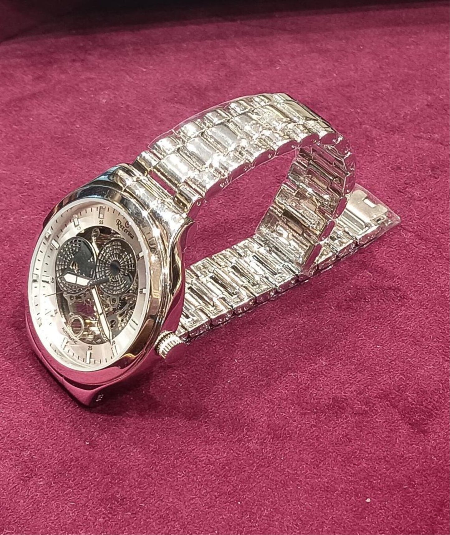 Mens 925 Sterling Silver Watch -Gift For Him