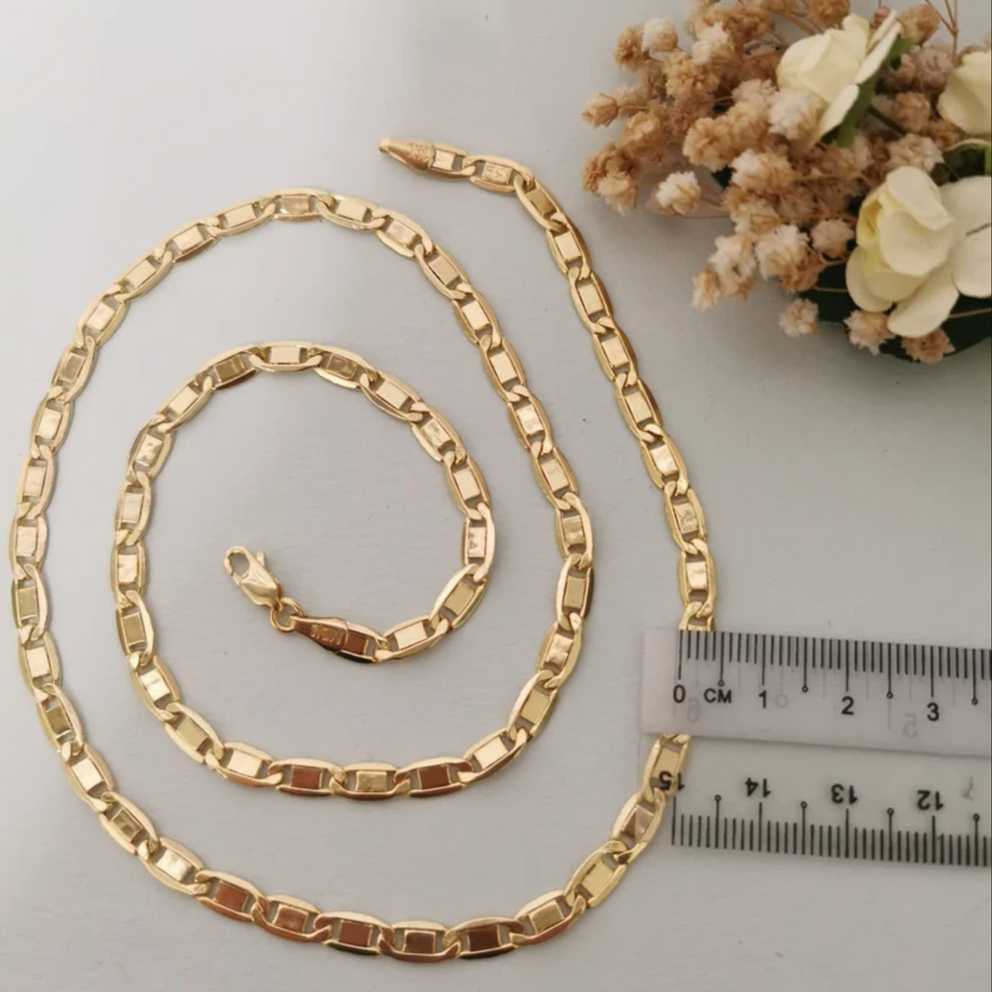 18k Sleek Chain Necklace For Everyday*