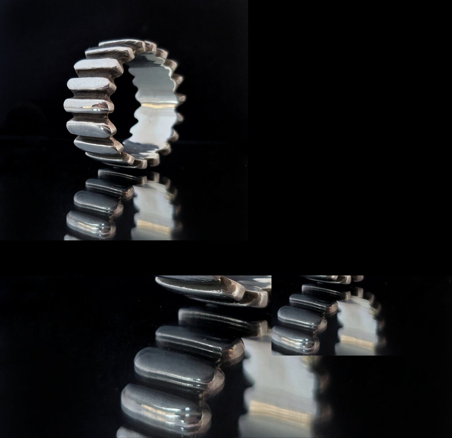 Chunky Silver Band Ring