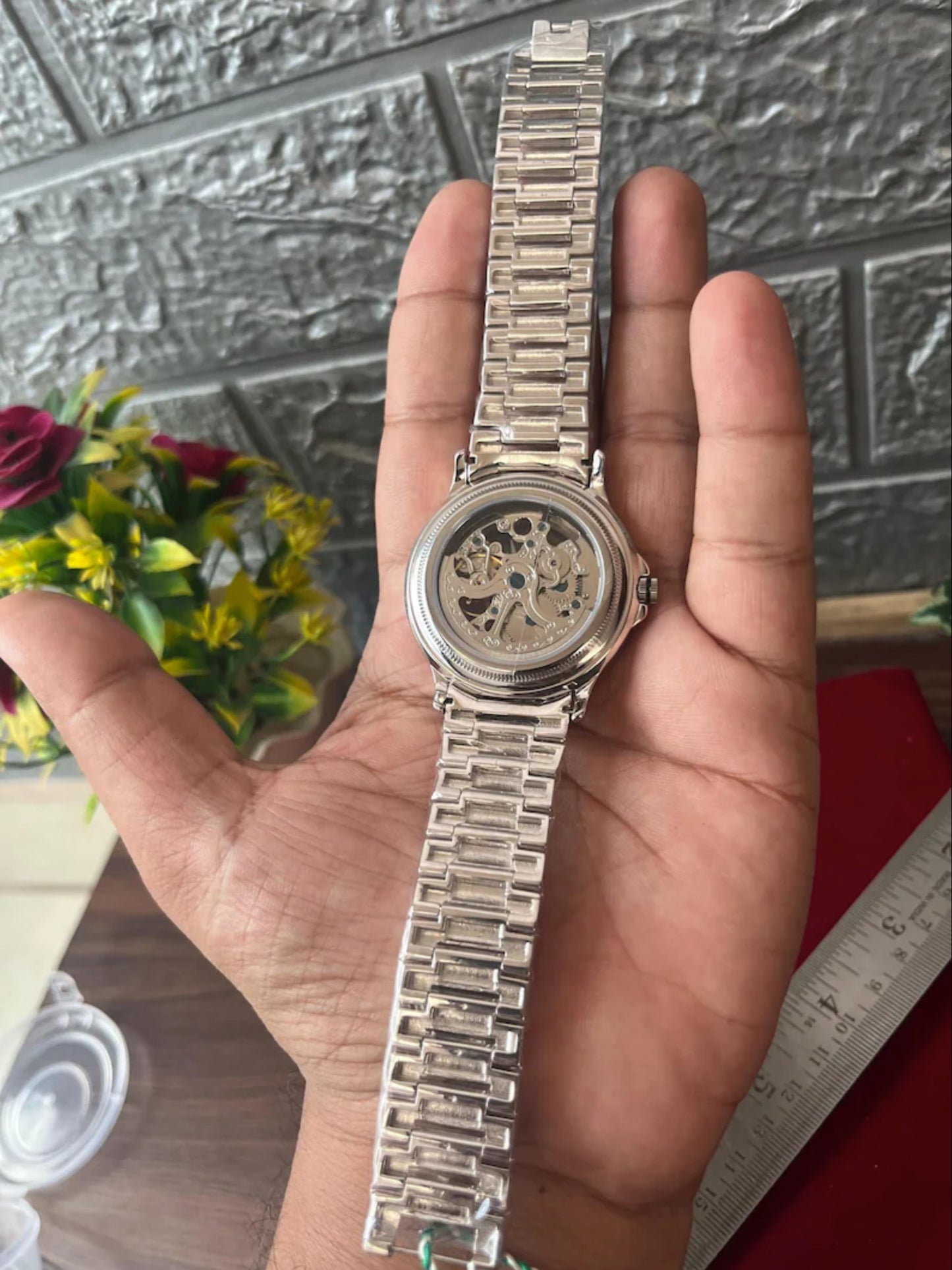 Men's Silver Watch -Automatic Watch CU232