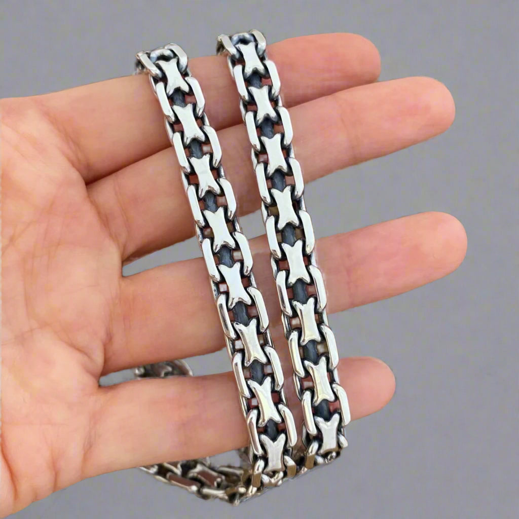 Unique Heavy Necklace x 7mm
