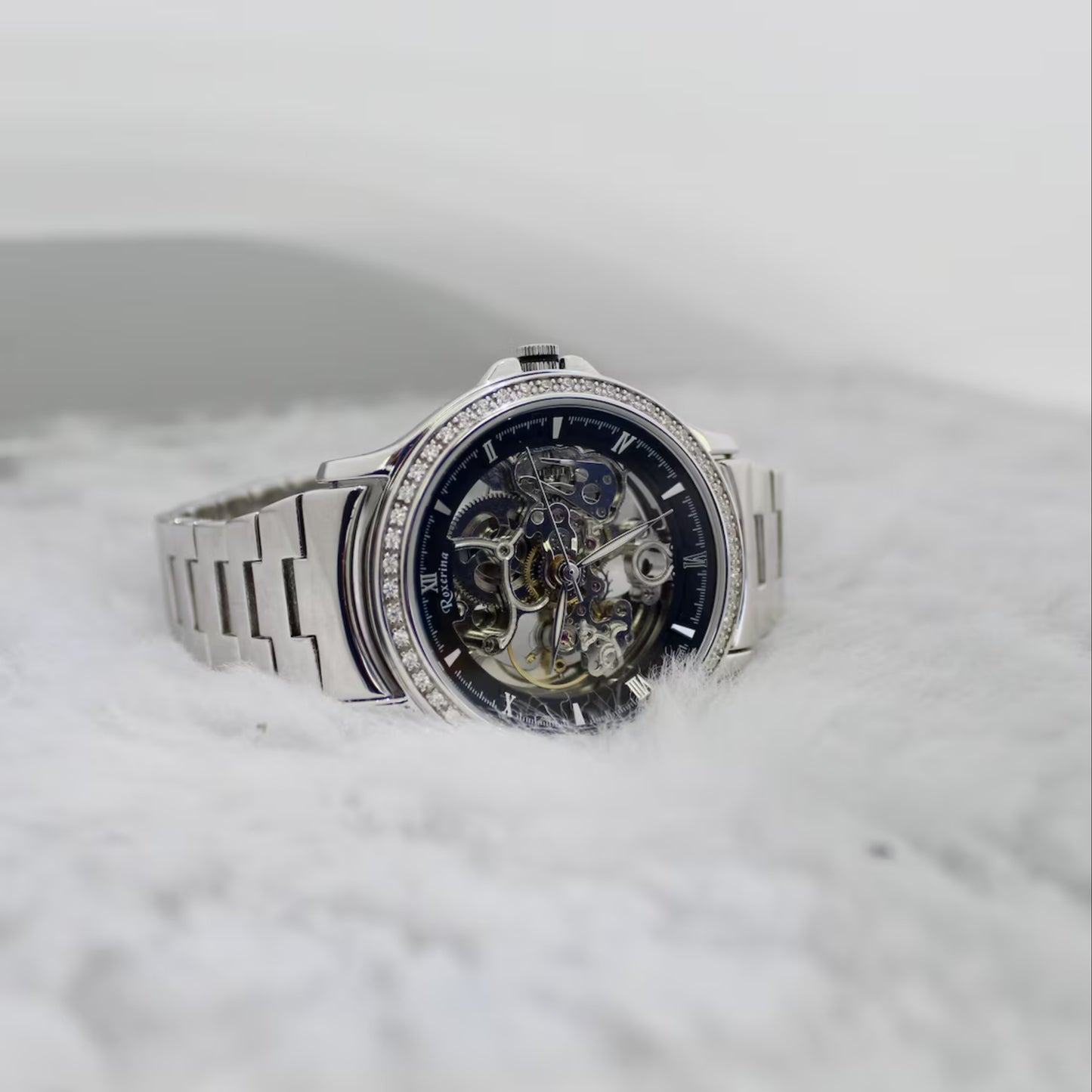 Men Sterling Silver 925 Automatic Watch CU23L