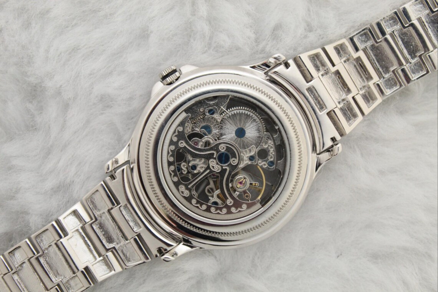 Men Sterling Silver 925 Automatic Watch CU23L