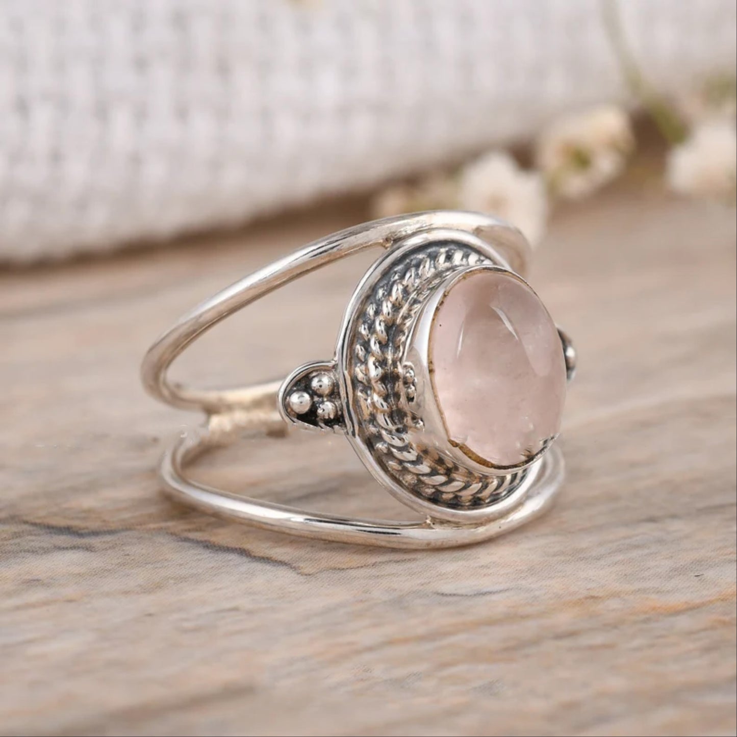 925 Sterling Silber Ring Onyx