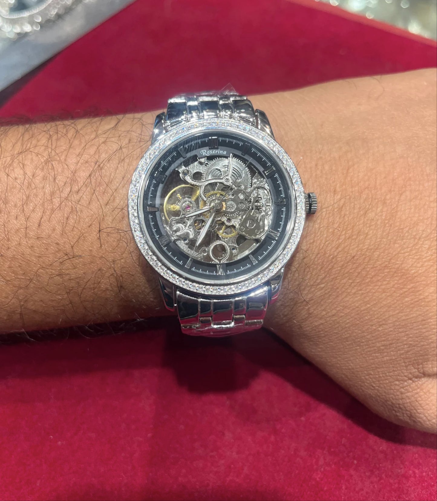 Men Automatic Silver watch