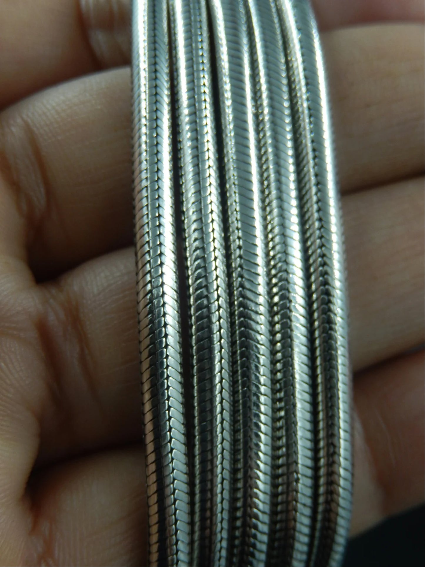 Snake Chain Necklace For Men 5mm