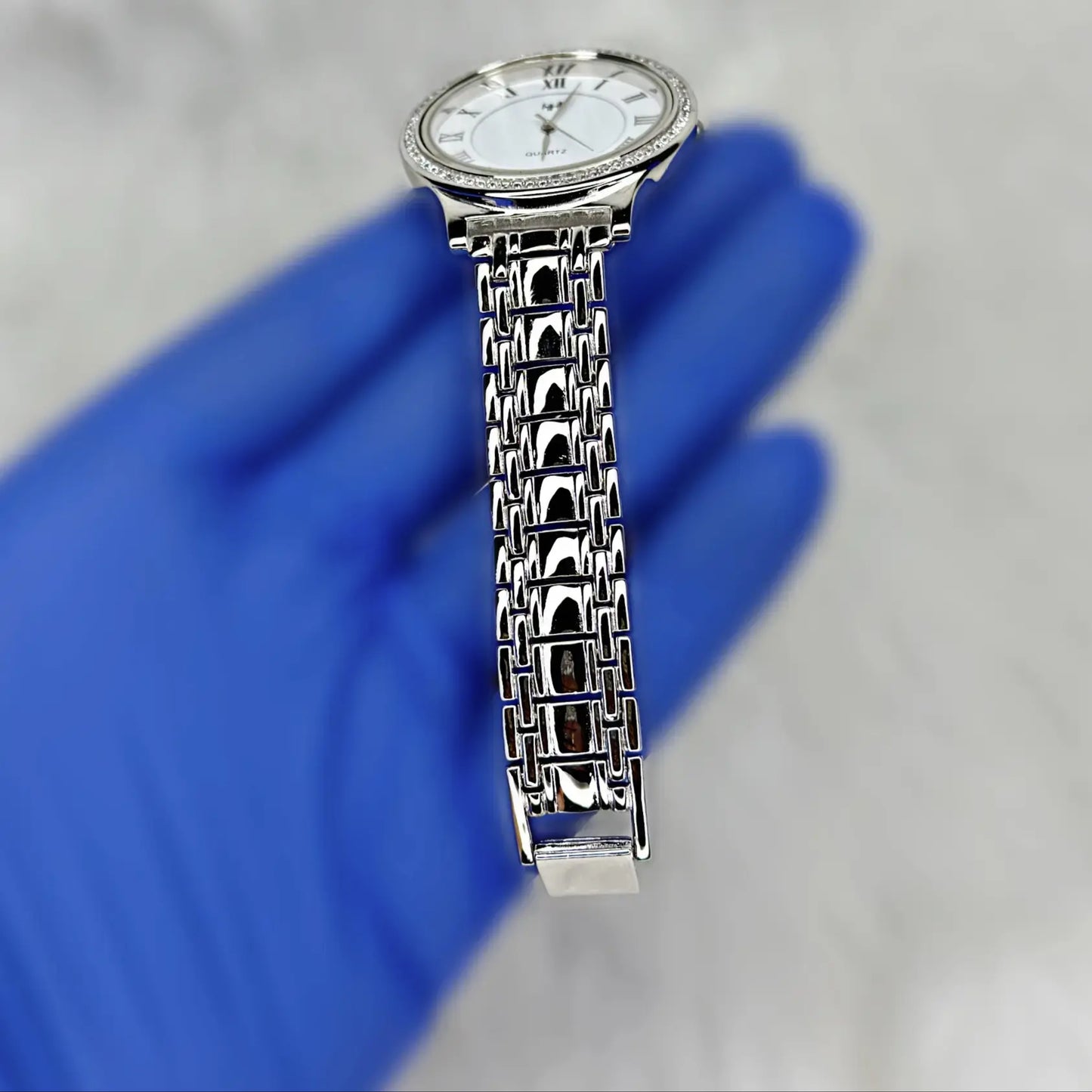 925 Sterling Silver Watch Men CU322