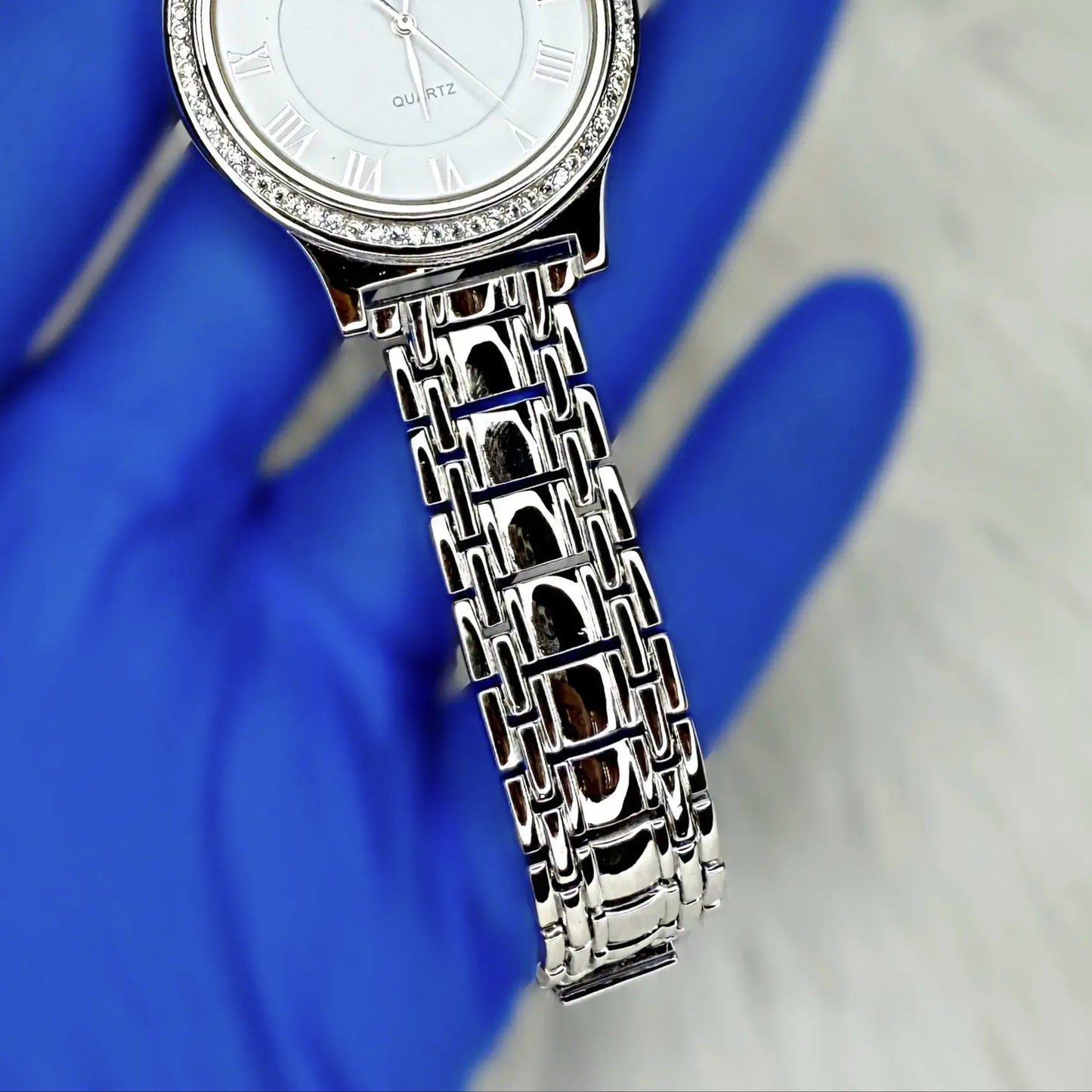 925 Sterling Silver Watch Men CU322