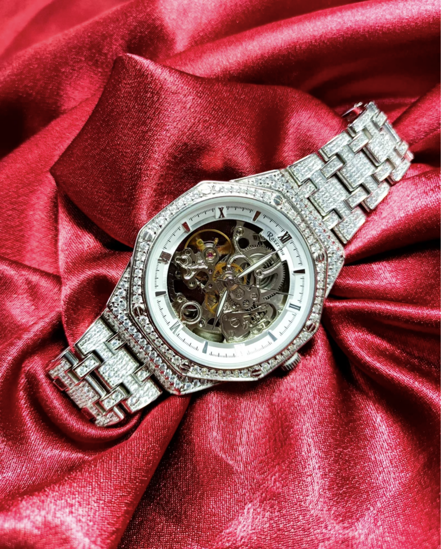 Men's Sterling Silver 925 Automatic Watch