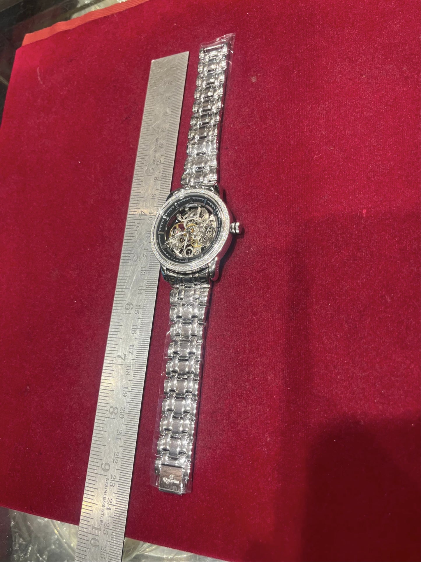 Real 925 Sterling Silver Watch - Men Silver Watch