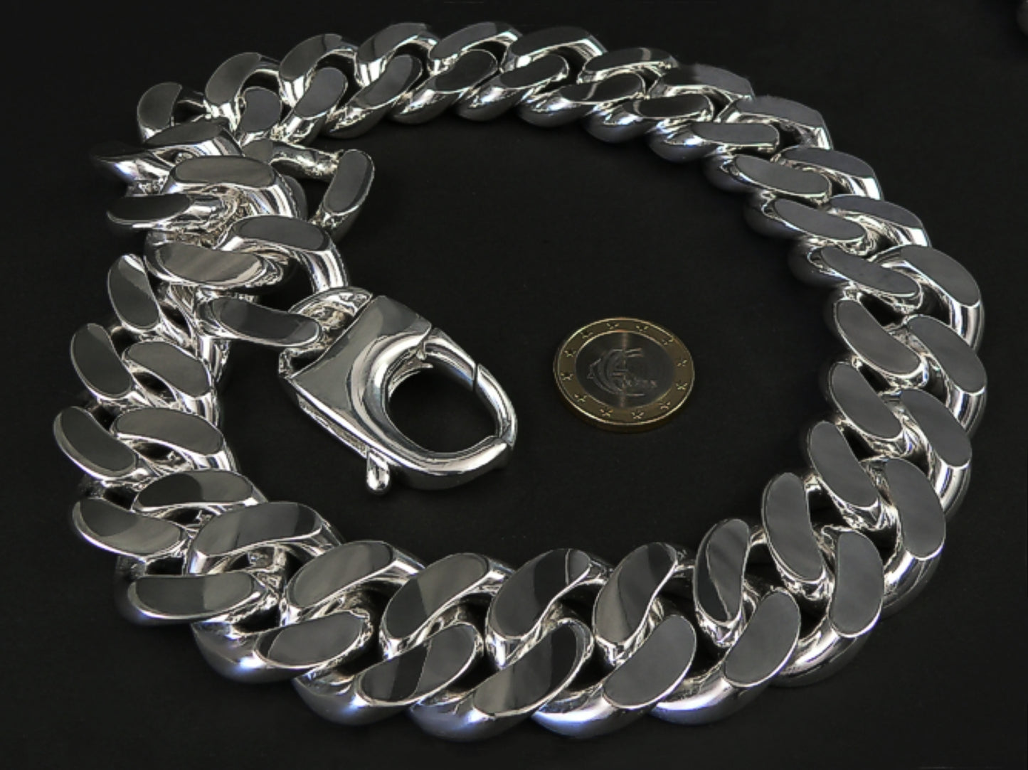 Chunky Heavy Big Cuban Link Chain Necklace 700Gr