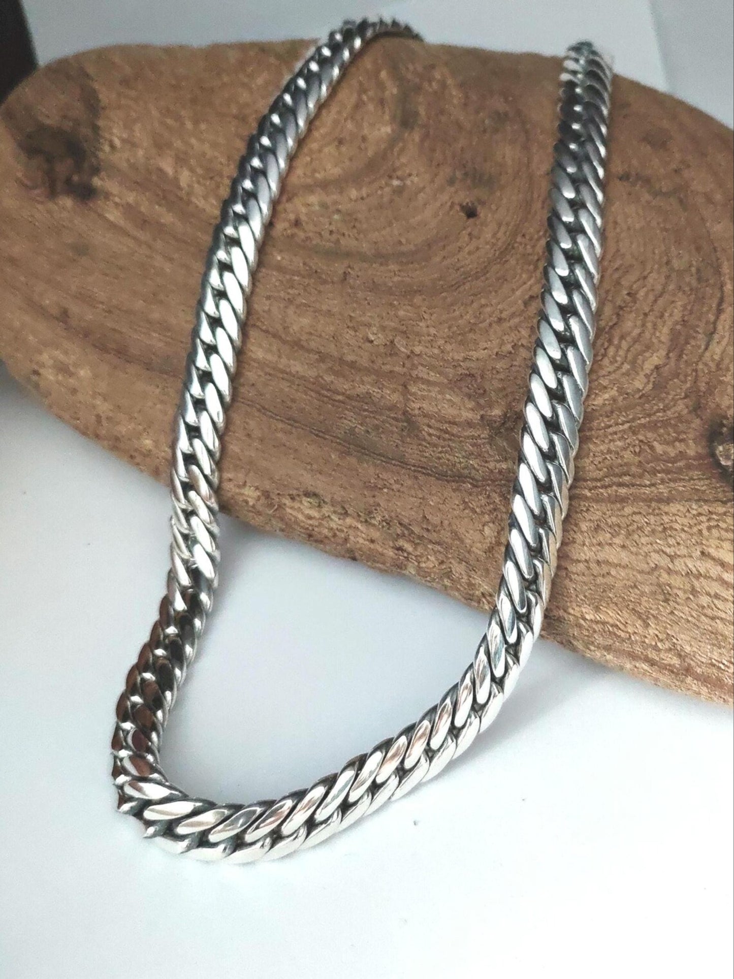 Zero Gap Cuban Curb Link Chain Necklace