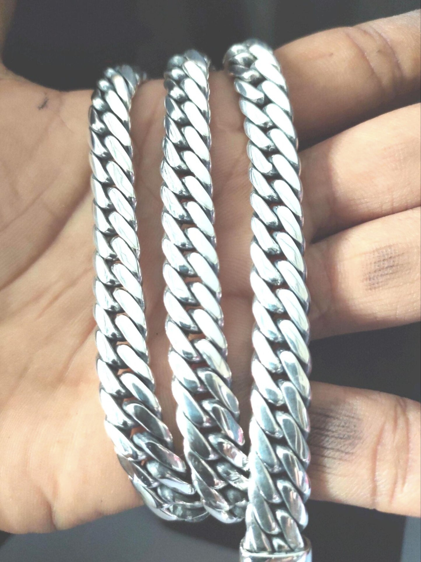 Zero Gap Cuban Curb Link Chain Necklace