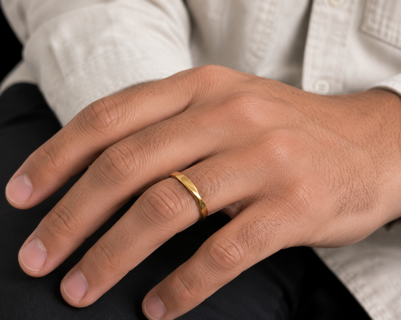 14k gold ring men's