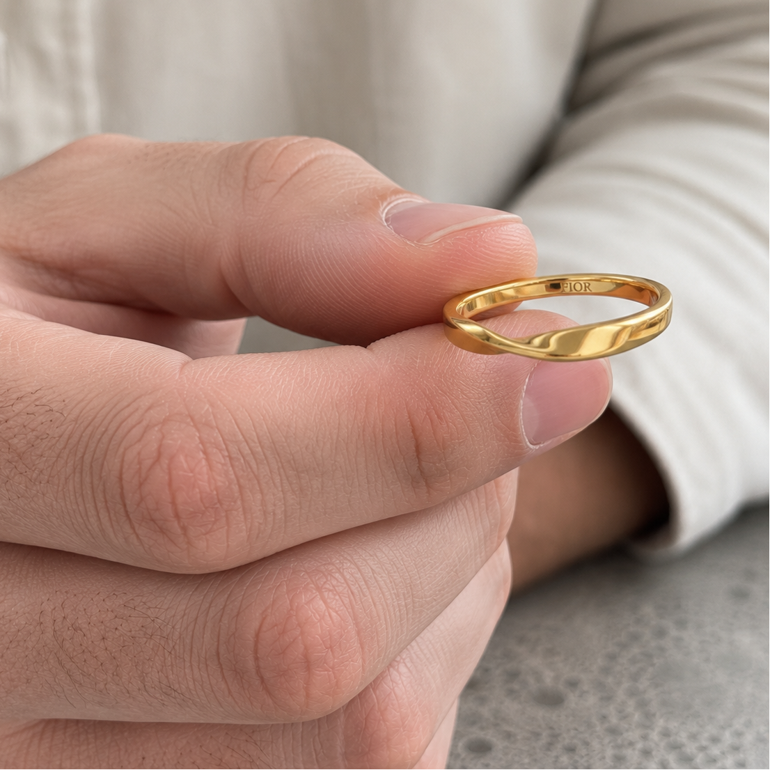 14k gold ring men