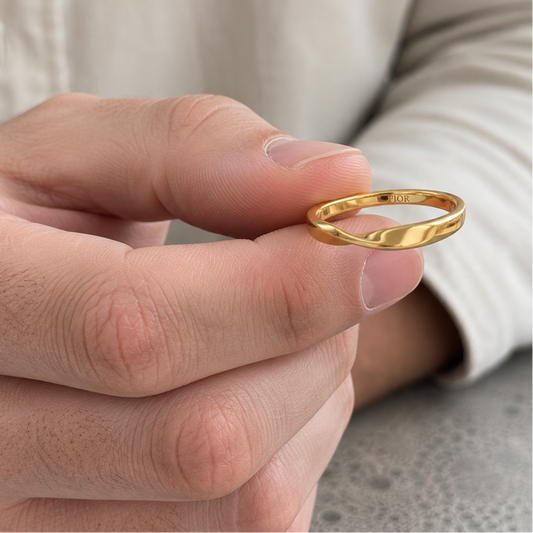 14k gold ring men