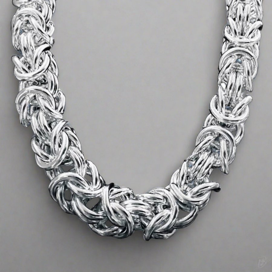 15mm Chain Link Necklace - Heavy Chain Necklace - CUBAN