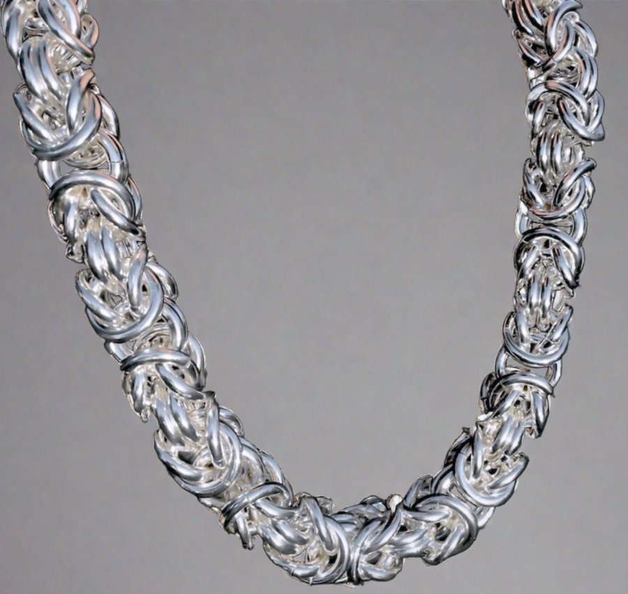 15mm Chain Link Necklace - Heavy Chain Necklace - CUBAN