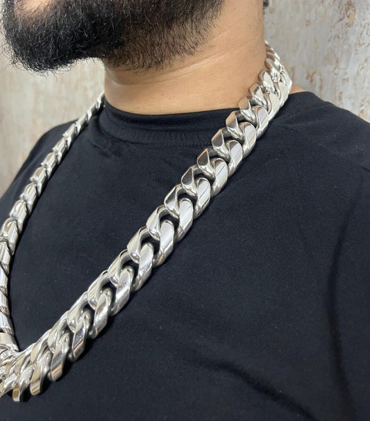 25mm heavy thick link chain men 650gr