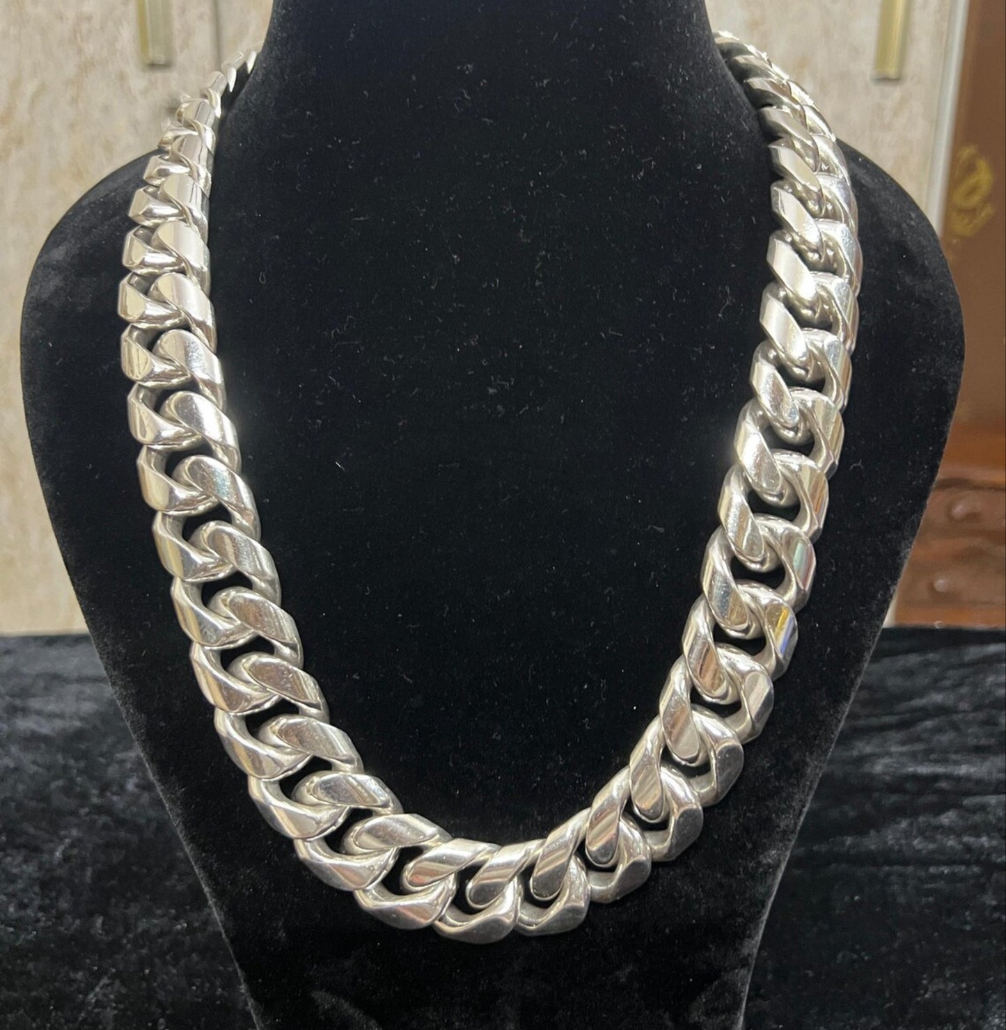 25mm heavy thick link chain men 650gr