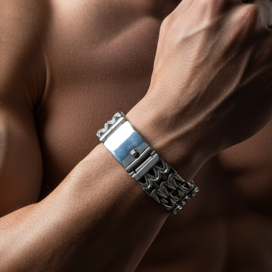 HEAVY-925-SILVER-BRACELET