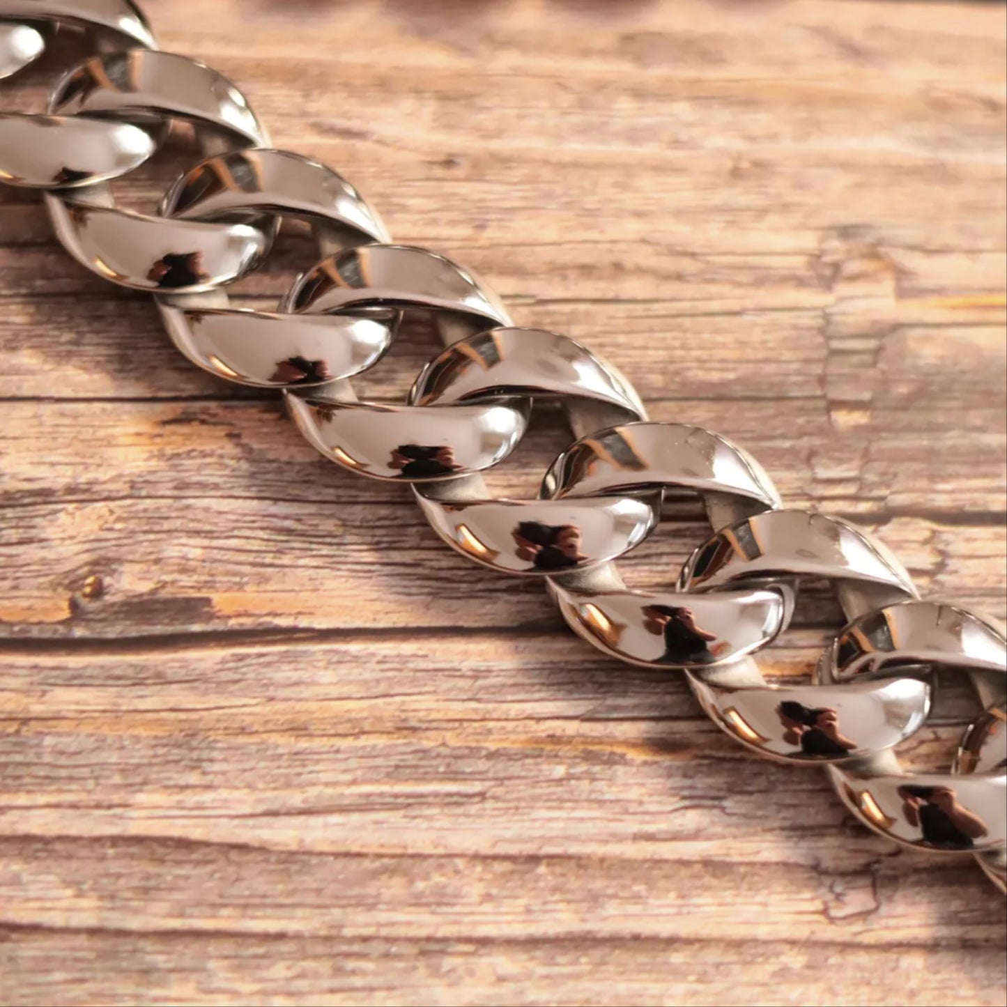 Bold 925 Sterling Silver Miami Cuban Link Chain Necklace