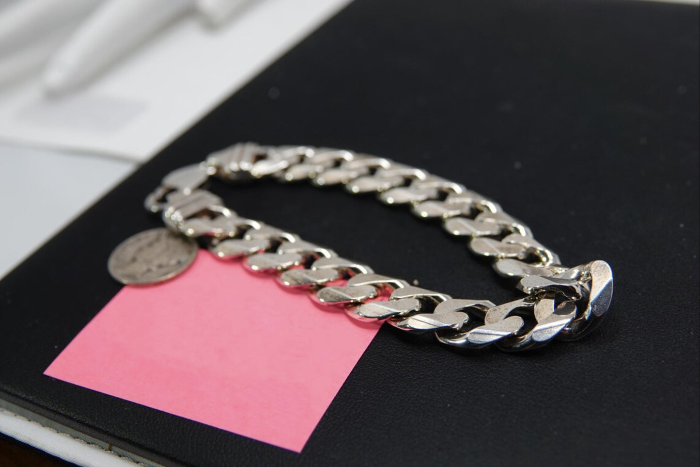 925 Silver Curb Link Bracelet