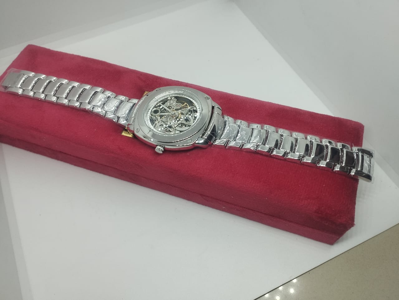 Men's 925 Sterling Silver Watch - graduation gift