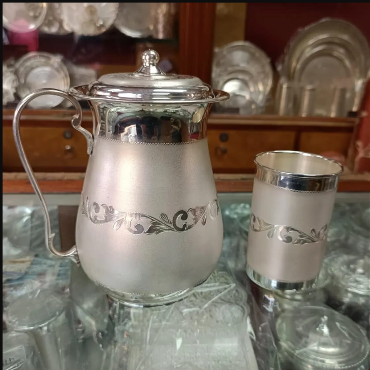 999 Fine Silver Drinking Glass, Engraved Silver Water Cup, Elegant Traditional Tumbler, Luxury Gift for Him or Her