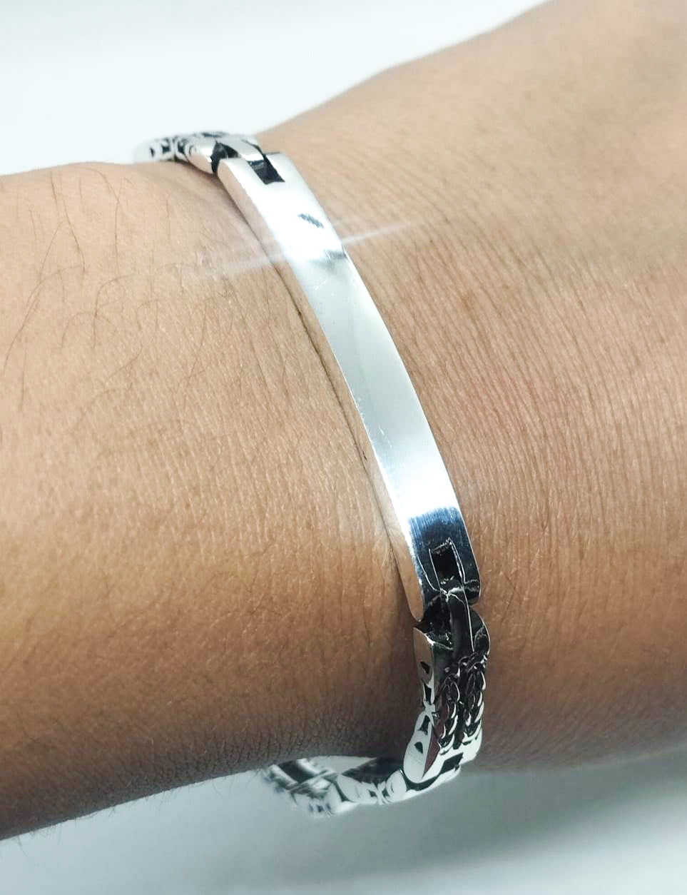 OEM Custom 20 cm 32 g S925 Silber Rückenmuster Türkisch Handgewebt Persönlichkeit Trend Männer und Frauen Neue Mode Armreif Armbänder