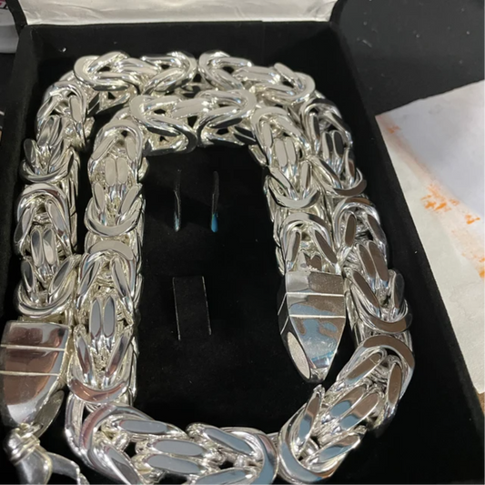 Byzantine Chain - Byzantine Necklace Sterling Silver