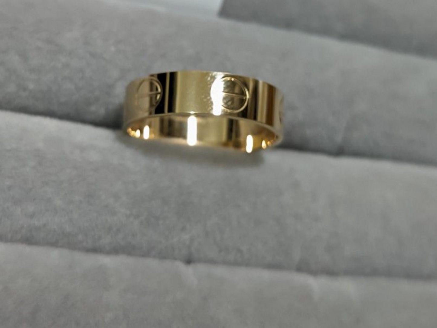 14K Solid Gold Love Ring