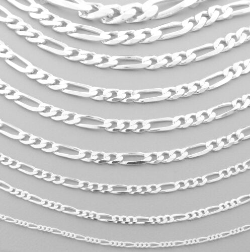 Solid silver Curb cuban link chain Miami 925 sterling silver men's chain hiphop for silver necklace man