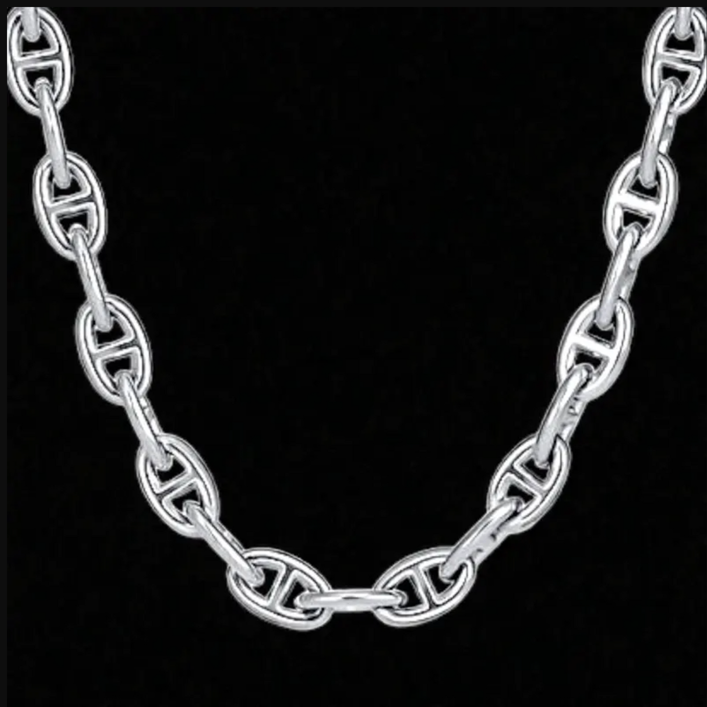 7MM Link Chain 925 Sterling Silver – Mariner Anchor Chain, High Polish