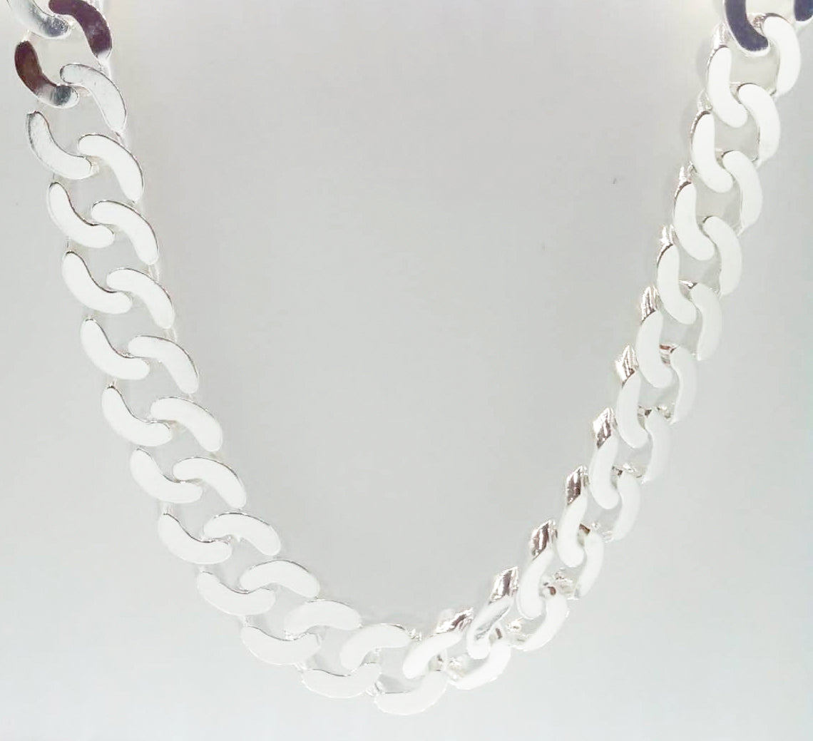 unusual chunky necklaces silver - pop punk fashion