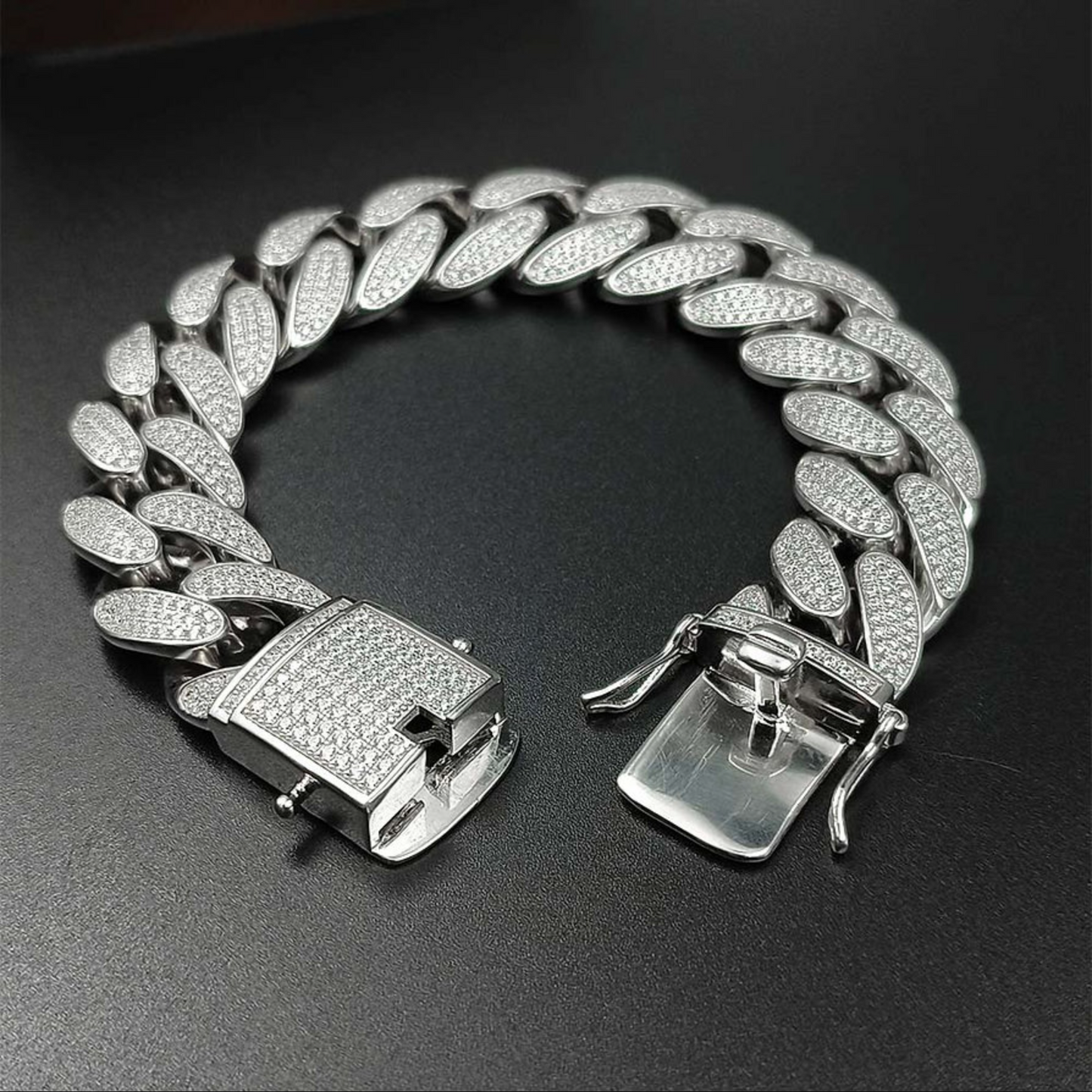 Men's Big Miami Curb Link Bracelet