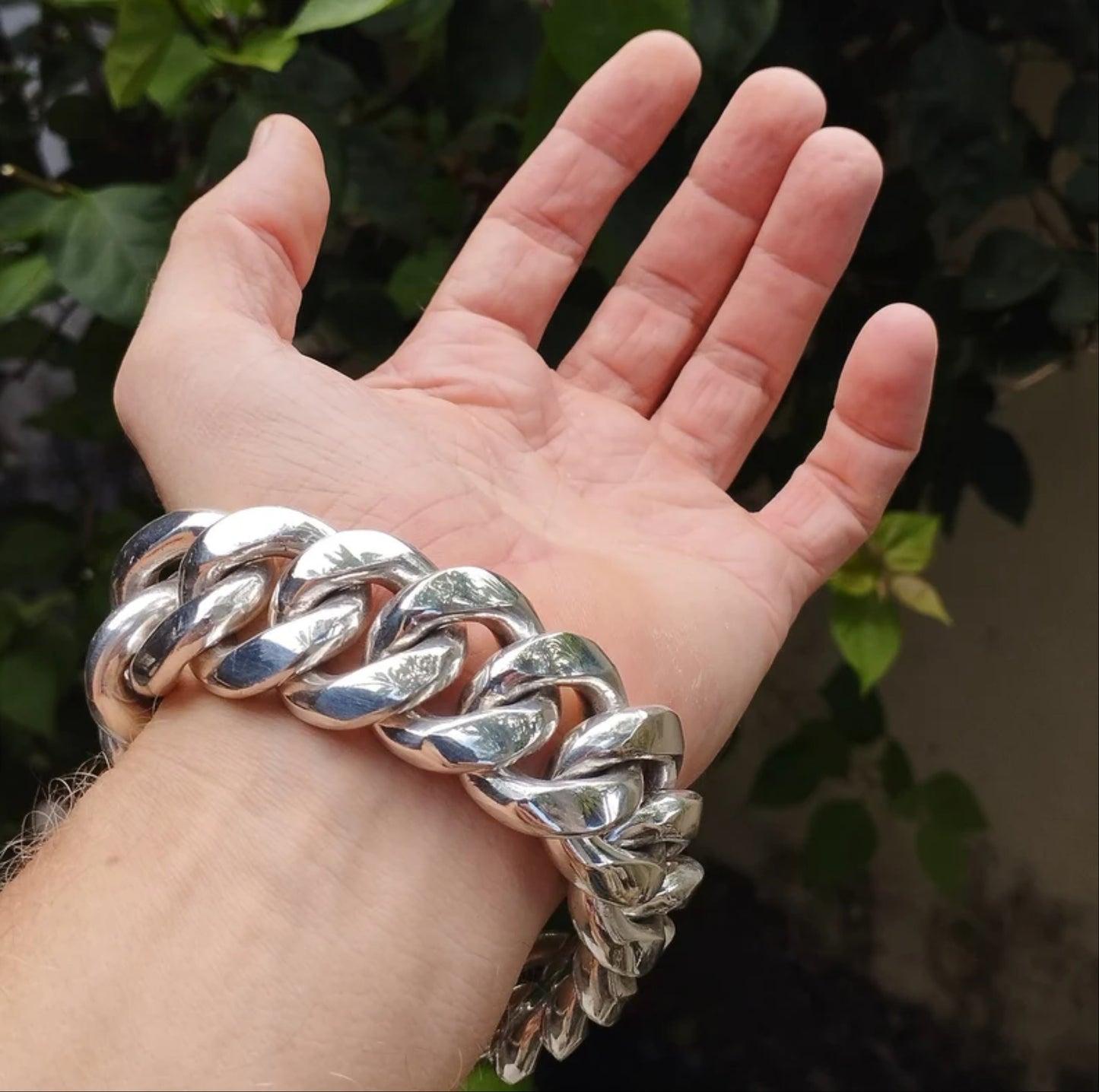 Men's Bold Very Big Miami Cuban Link Bracelet
