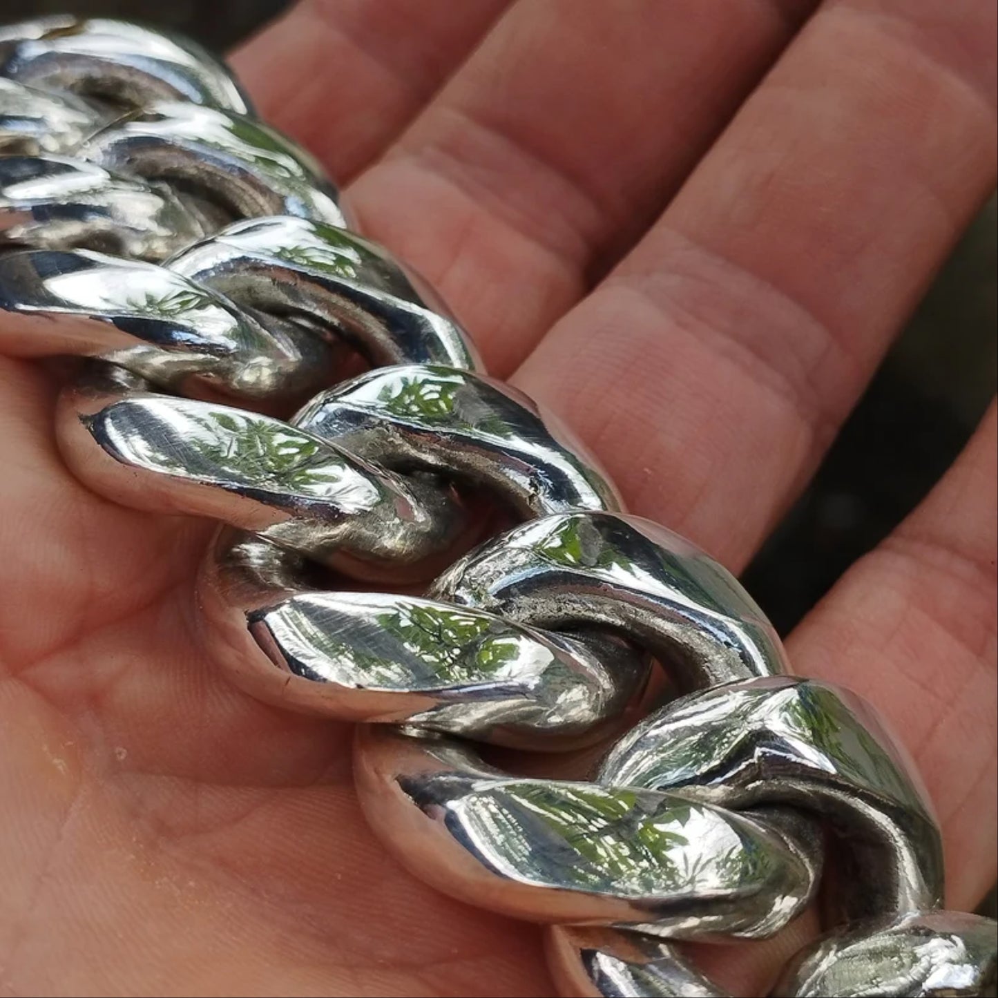 Men's Bold Very Big Miami Cuban Link Bracelet