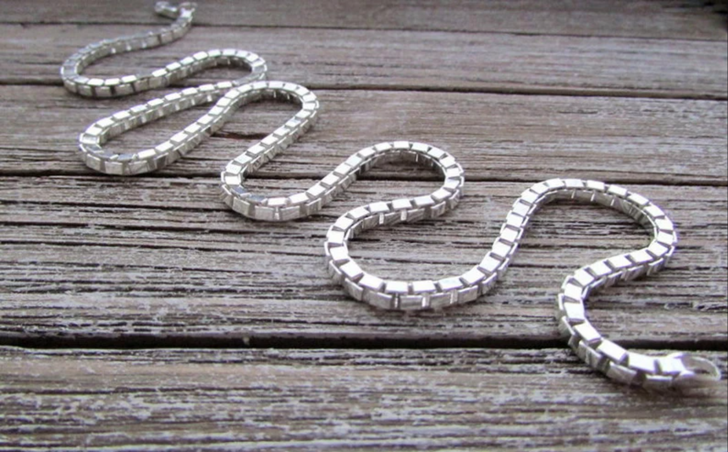 925 Italiana Chain Jewelry Box Chain Wholesale Silver Chains in Bulk
