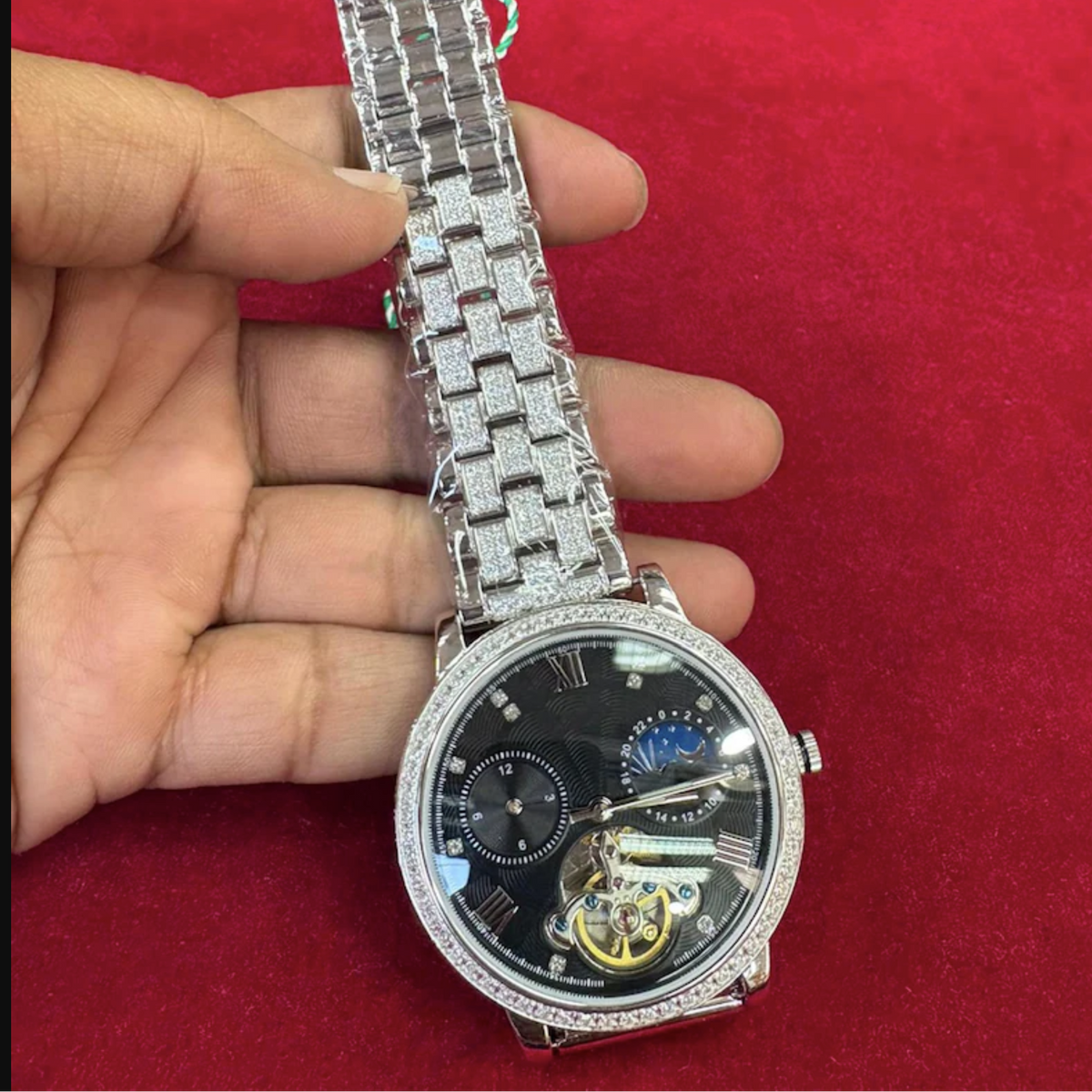 Handcrafted Sterling Silver 925 Unisex Watch | Unique Artisan Timepiece | Unique Gift for Him