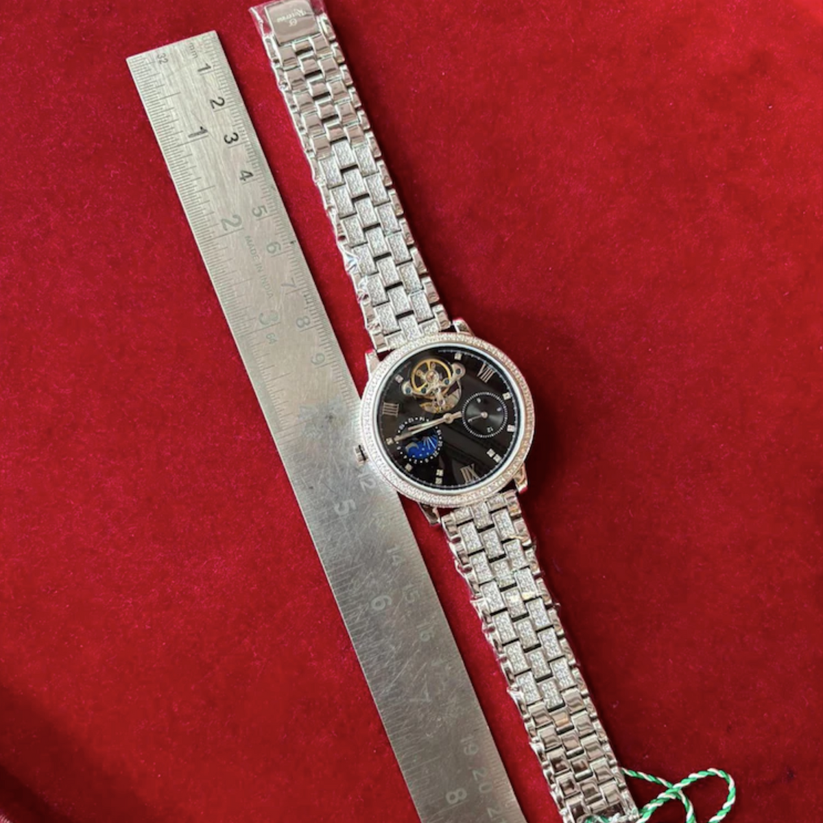 Handcrafted Sterling Silver 925 Unisex Watch | Unique Artisan Timepiece | Unique Gift for Him