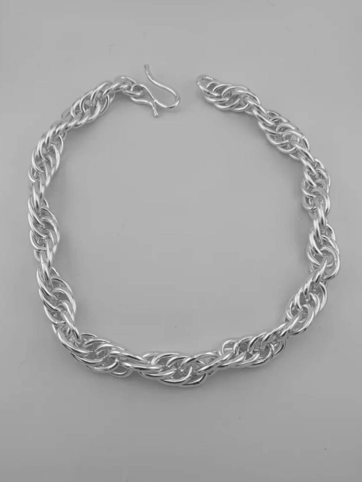 solid rope chain men 