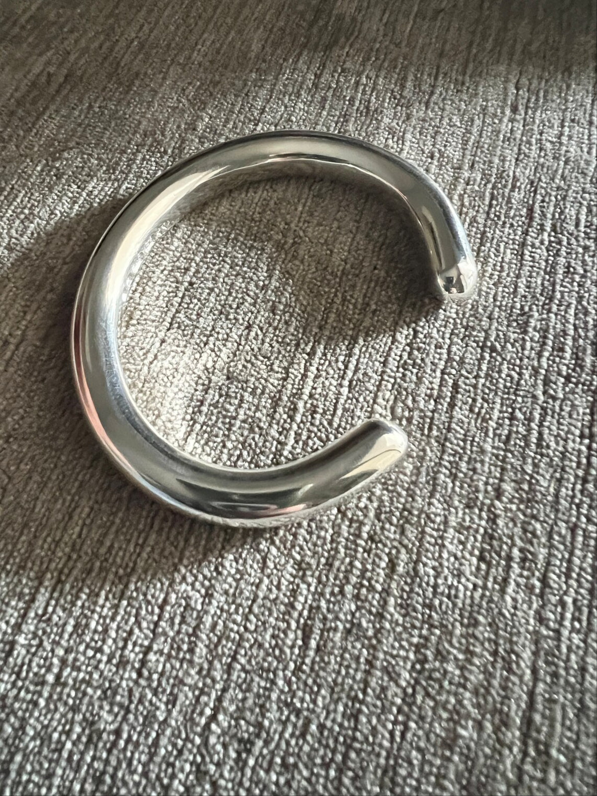 999 Solid Sterling Silver Bracelet Men's Glass polish