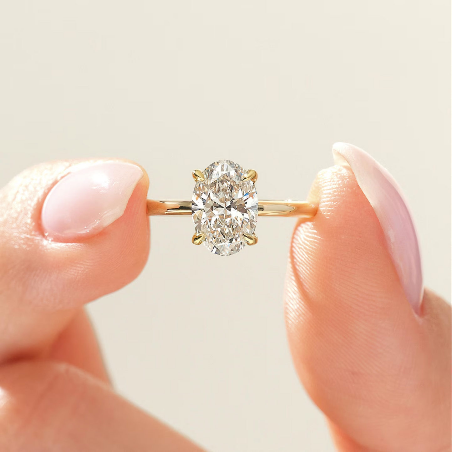VVS Diamond Ring 14k Real Gold